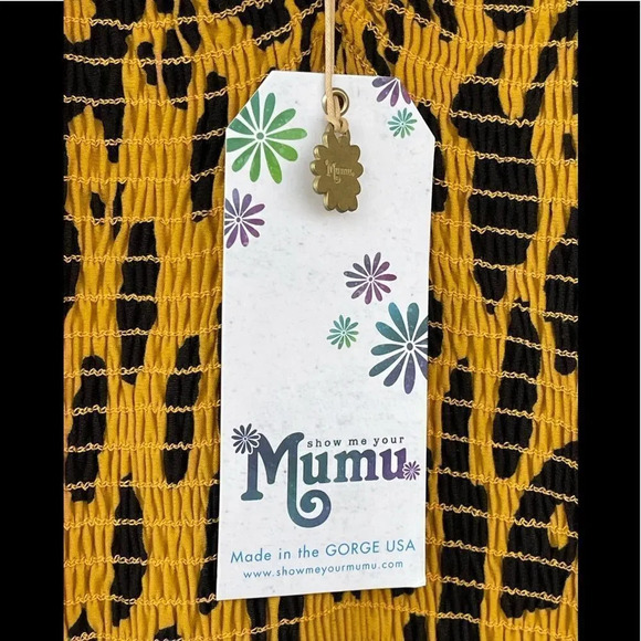 Show Me Your Mumu The Smooch Dress in leopard print small - Picture 14 of 15